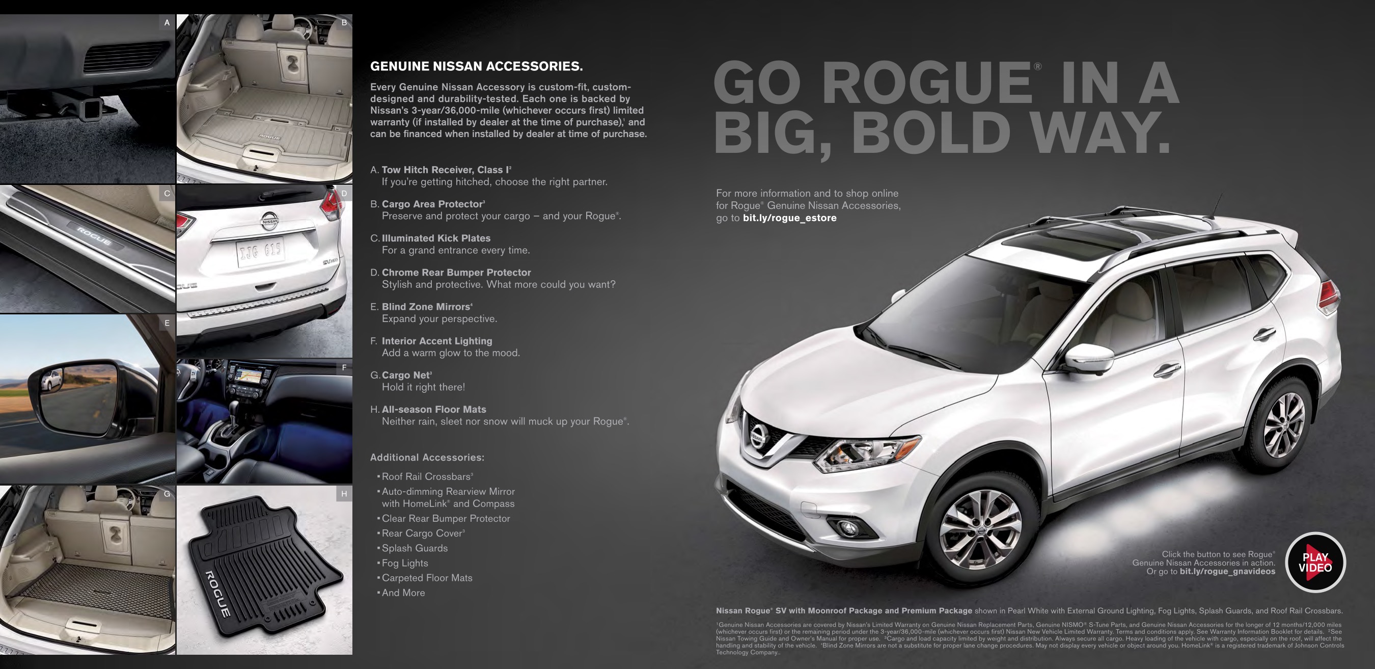 2015 Nissan Rogue Brochure Page 14